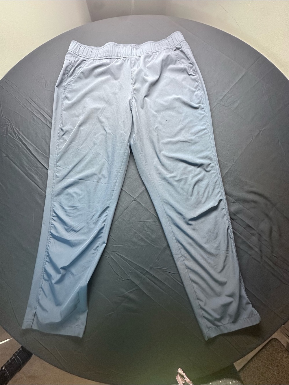 Eddie Bauer Light Blue Cropped Performance Pants